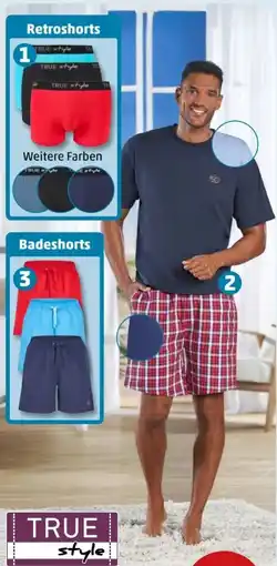 PENNY True Style Herren Retroshorts 3er Pack Angebot