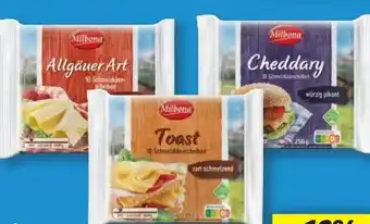 Lidl Milbona Schmelzkäsescheiben Angebot
