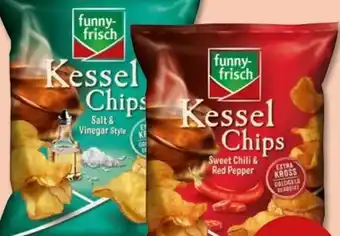 PENNY Funny Frisch Kessel Chips Sweet Chili & Red Pepper Angebot