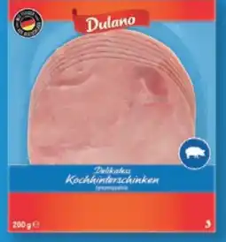 Lidl Dulano Delikatess Kochhinterschinken Angebot