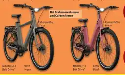 Lidl Crivit Urban E-Bike X.3 Gates Riemenantrieb Angebot
