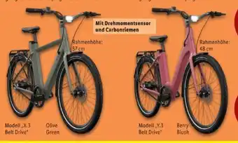 Lidl Crivit Urban E-Bike X.3 Gates Riemenantrieb Angebot