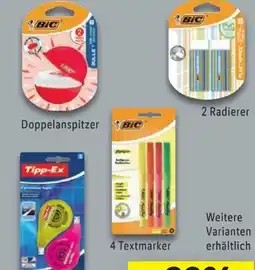 Lidl BIC Schreibwaren Angebot