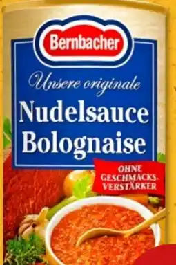 PENNY Bernbacher Unsere originale Nudelsauce Bolognaise Angebot