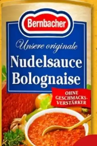 PENNY Bernbacher Unsere originale Nudelsauce Bolognaise Angebot