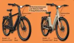 Lidl Crivit Urban E-Bike X.3 Shimano CUES Angebot