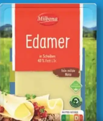 Lidl Milbona Edamer in Scheiben Angebot