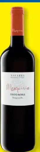 Lidl Navarra Mezquiriz Tempranillo Tinto Roble Angebot