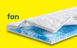 Lidl f.a.n. 7­ Zonen ­Gelschaum­ Matratzentopper Gel-Feeling Angebot