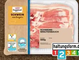 nahkauf Rewe Regional Schweine-Minutenbauch Angebot