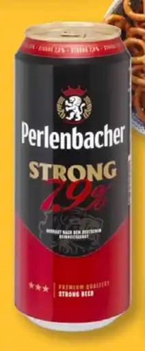 Lidl Perlenbacher Strong Beer Angebot