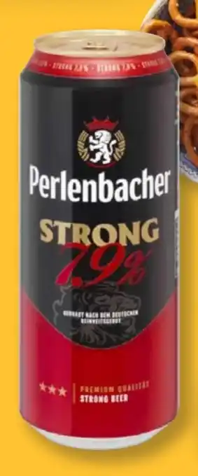 Lidl Perlenbacher Strong Beer Angebot
