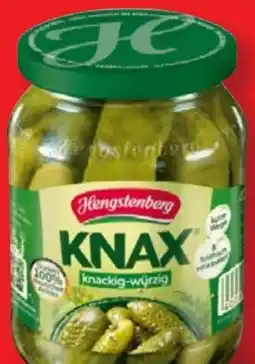 Lidl Hengstenberg Knax Gewürzgurken knackig-würzig Angebot