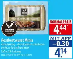 Famila Nord Ost Rostbratwurst Minis Angebot