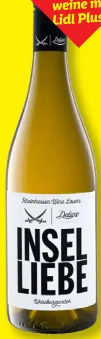 Lidl Sansibar Deluxe Weißburgunder Inselliebe Angebot
