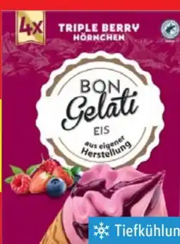 Lidl Bon Gelati Triple Hörnchen Angebot