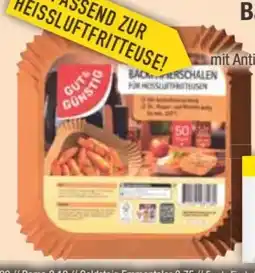 E-Center Gut & Günstig Backpapierschalen Angebot