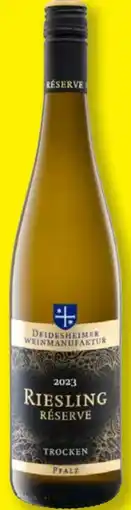 Lidl Winzerverein Deidesheim Riesling Réserve Angebot