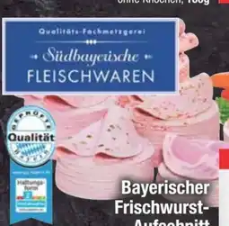 E-Center Südbayerische Fleischwaren Bayerischer Frischwurst Aufschnitt Angebot
