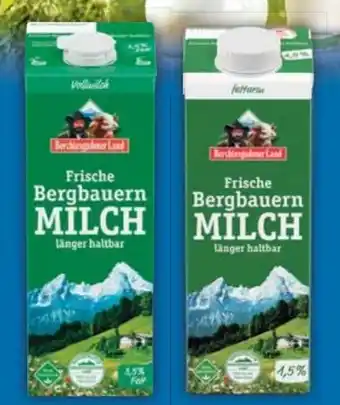 E-Center Berchtesgadener Land Frische Bergbauern Milch Angebot