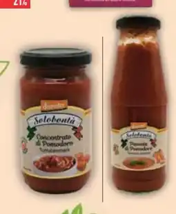 E-Center Solobonta Bio Passierte Tomaten Angebot