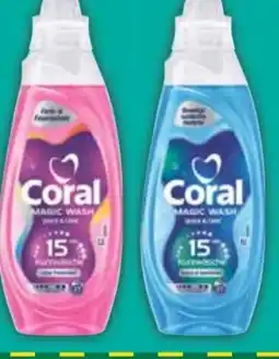 E-Center Coral Magic Wash Flüssigwaschmittel Angebot