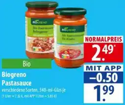 Famila Nord Ost Biogreno Pastasauce Angebot