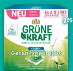 E-Center Fit Grüne Kraft Maschinen-Geschirrspültabs Angebot