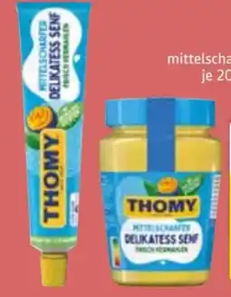 Edeka Thomy Mittelscharfer Delikatess Senf Angebot