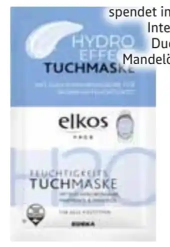 Edeka Elkos Hydro Effect Tuchmaske Angebot