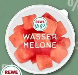 REWE Center Rewe to go Wassermelonen Würfel Angebot