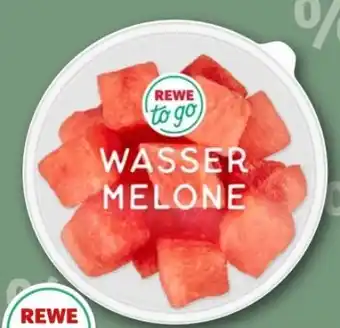 REWE Center Rewe to go Wassermelonen Würfel Angebot