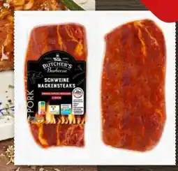 REWE Center Butcher’s Barbecue Schweine-Nackensteaks Angebot