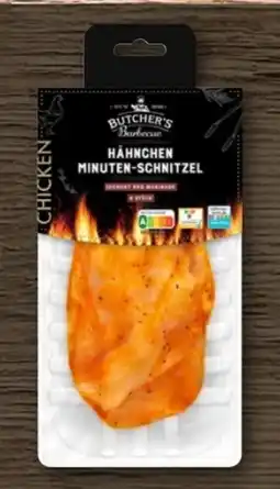 REWE Center Butcher’s Barbecue Hähnchen-Minuten Schnitzel Angebot