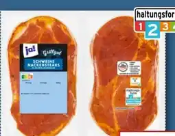 REWE Center ja! Schweine-Nackensteaks Angebot