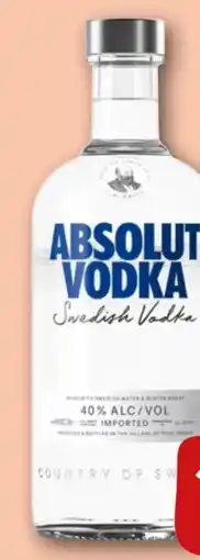 REWE Center Absolut Vodka Angebot