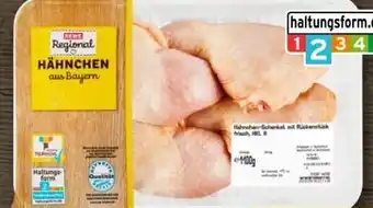 REWE Center Rewe Regional Hähnchen-Schenkel Angebot