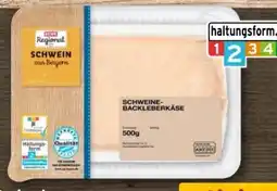 REWE Center Rewe Regional Schweine-Backleberkäse Angebot
