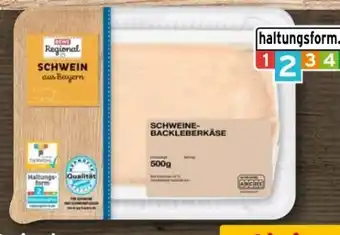 REWE Center Rewe Regional Schweine-Backleberkäse Angebot