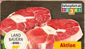 REWE Center Metzgerei Landbauern Rinder-Beinscheiben Angebot