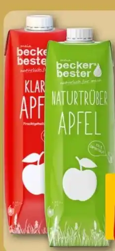 REWE Center Mein Becker's Bester Apfelsaft Angebot