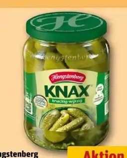 REWE Center Hengstenberg Knax Gewürzgurken Angebot