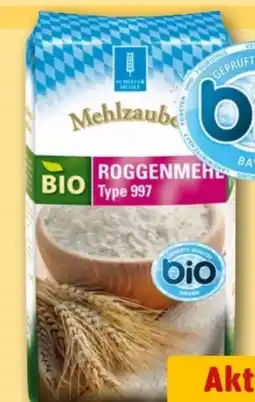 REWE Center Scheller Mühle Mehlzauber Bio Roggenmehl Angebot
