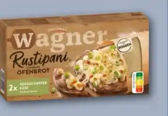 REWE Center Original Wagner Rustipani Geräucherter Käse Angebot