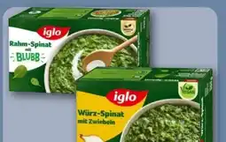 REWE Center Iglo Rahm-Spinat Angebot
