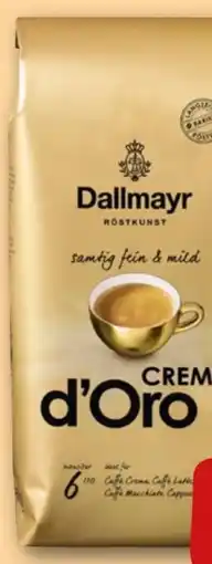 REWE Center Dallmayr Crema d‘Oro Bohnen Angebot
