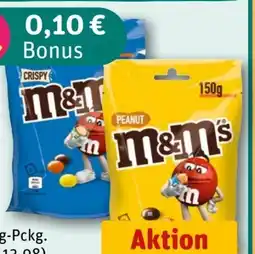 REWE Center Mars M&Ms Crispy Angebot
