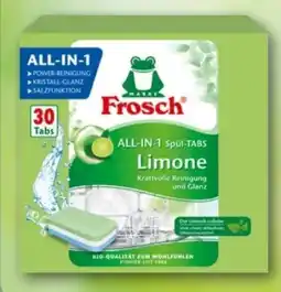 REWE Center Frosch Limonen Geschirrspül-Tabs Alles-in-1 Angebot