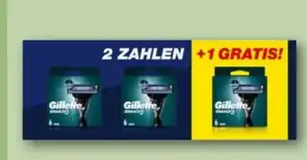REWE Center Gillette Mach 3 Klingen Angebot