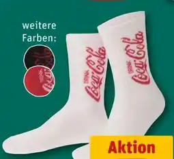 REWE Center Coca-Cola Damen Tennissocken Angebot